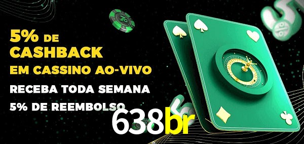Promoções do cassino ao Vivo 638br